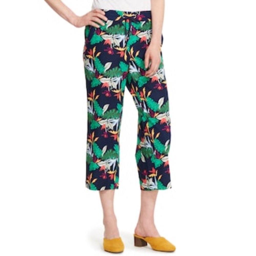 IZOD Women Pants Size Jungle Print Size XXL